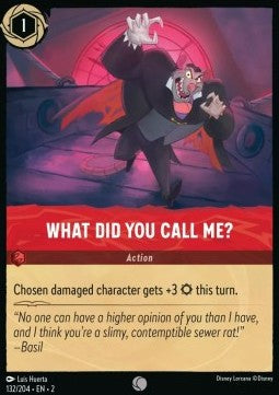 What Did You Call Me?