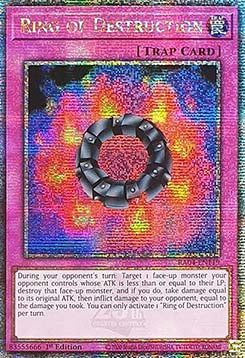Ring of Destruction (V.2 - Quarter Century Secret Rare)