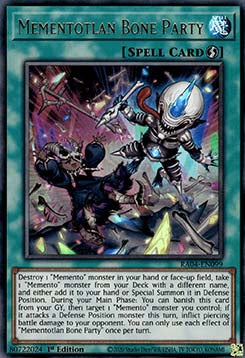 Mementotlan Bone Party (V.2 - Ultra Rare)