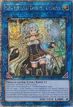 Lyna the Light Charmer, Lustrous (V.5 - Quarter Century Secret Rare)
