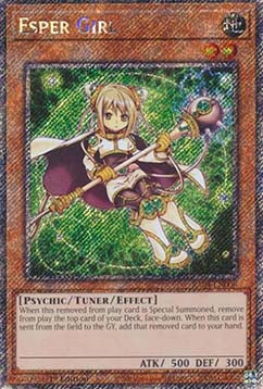 Esper Girl (V.4 - Platinum Secret Rare)