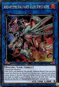 Heavymetalfoes Electrumite (V.2 - Quarter Century Secret Rare)