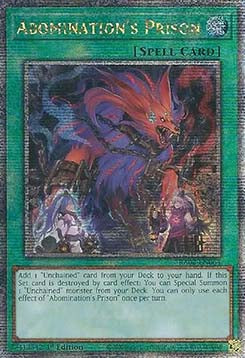 Abomination's Prison (V.5 - Quarter Century Secret Rare)