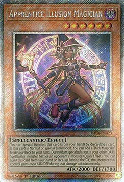 Apprentice Illusion Magician (V.4 - Platinum Secret Rare)
