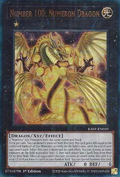 Number 100: Numeron Dragon (V.7 - Ultimate Rare)