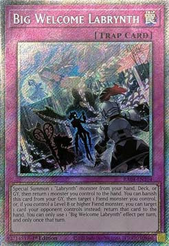 Big Welcome Labrynth (V.4 - Platinum Secret Rare)