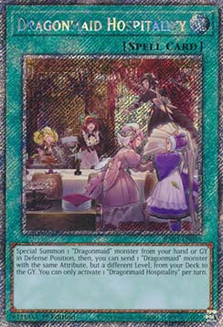 Dragonmaid Hospitality (V.4 - Platinum Secret Rare)