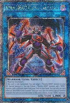 Xtra HERO Cross Crusader (V.5 - Quarter Century Secret Rare)