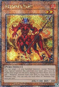 Nemeses Flag (V.5 - Quarter Century Secret Rare)
