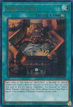 Shien's Dojo (V.2 - Ultra Rare)