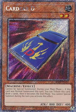 Cardcar D (V.1 - Platinum Secret Rare)