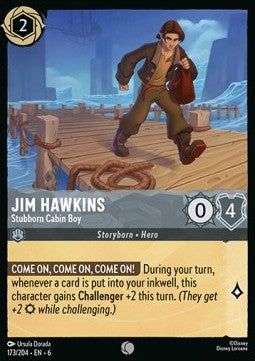 Jim Hawkins - Stubborn Cabin Boy