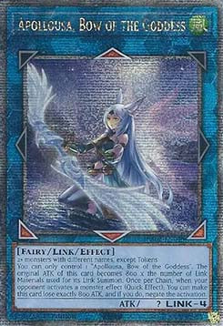 Apollousa, Bow of the Goddess (V.5 - Quarter Century Secret Rare)