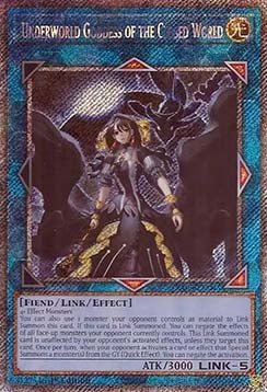 Underworld Goddess of the Closed World (V.4 - Platinum Secret Rare)