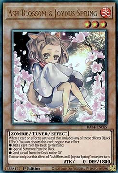 Ash Blossom & Joyous Spring (V.7 - Ultimate Rare)