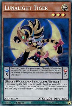 Lunalight Tiger (V.6 - Collectors Rare)