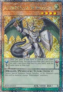 Luster Pendulum, the Dracoslayer (V.2 - Quarter Century Secret Rare)