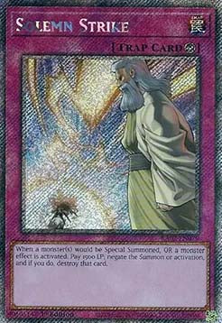 Solemn Strike (V.4 - Platinum Secret Rare)