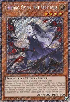 Guiding Quem, the Virtuous (V.4 - Platinum Secret Rare)