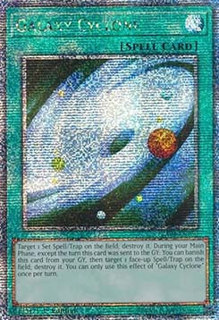 Galaxy Cyclone (V.2 - Quarter Century Secret Rare)