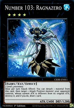 Number 103: Ragnazero (V.2 - Super Rare)