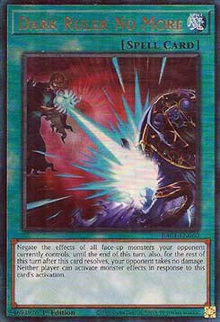 Dark Ruler No More (V.7 - Ultimate Rare)