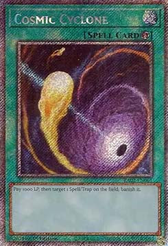 Cosmic Cyclone (V.4 - Platinum Secret Rare)