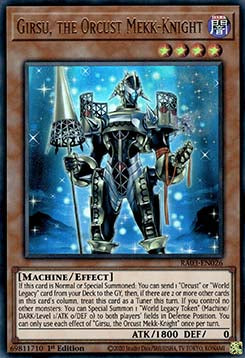 Girsu, the Orcust Mekk-Knight (V.2 - Ultra Rare)