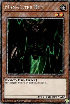 Man-Eater Bug (V.1 - Platinum Secret Rare)