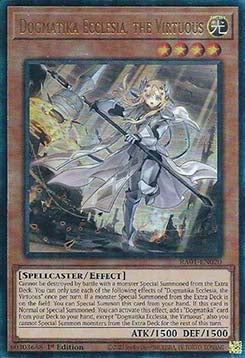 Dogmatika Ecclesia, the Virtuous (V.7 - Ultimate Rare)
