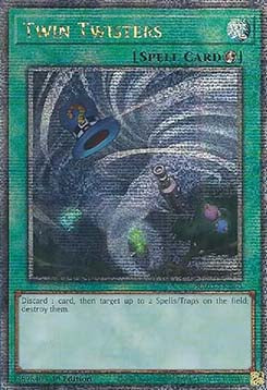 Twin Twisters (V.5 - Quarter Century Secret Rare)