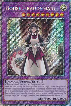 House Dragonmaid (V.4 - Platinum Secret Rare)