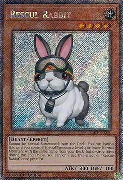 Rescue Rabbit (V.4 - Platinum Secret Rare)