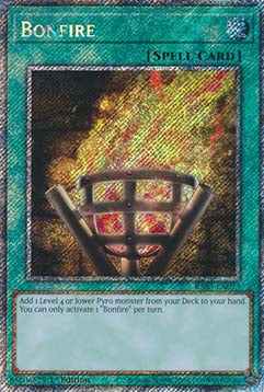 Bonfire (V.4 - Platinum Secret Rare)