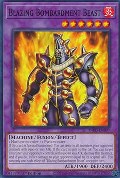 Blazing Bombardment Beast