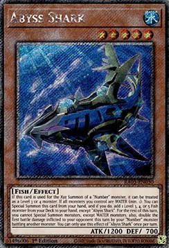 Abyss Shark (V.4 - Platinum Secret Rare)