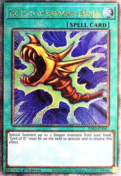 The Flute of Summoning Dragon (V.2 - Quarter Century Secret Rare)