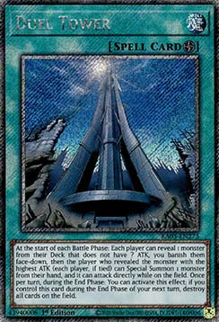 Duel Tower (V.1 - Platinum Secret Rare)
