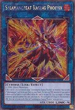Salamangreat Raging Phoenix (V.4 - Platinum Secret Rare)