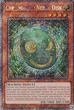 Chronomaly Nebra Disk (V.1 - Platinum Secret Rare)