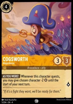 Cogsworth - Majordomo