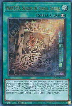 WANTED: Seeker of Sinful Spoils (V.2 - Ultra Rare)