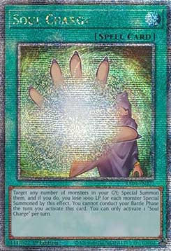 Soul Charge (V.2 - Quarter Century Secret Rare)