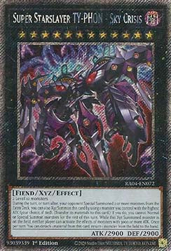 Super Starslayer TY-PHON - Sky Crisis (V.4 - Platinum Secret Rare)