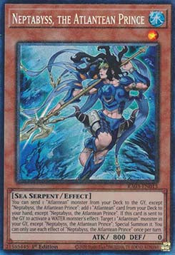 Neptabyss, the Atlantean Prince (V.6 - Collectors Rare)