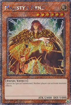 Majesty's Fiend (V.1 - Platinum Secret Rare)