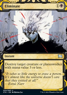 Eliminate (V.1)