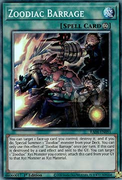 Zoodiac Barrage (V.6 - Collectors Rare)