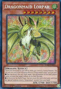 Dragonmaid Lorpar (V.3 - Secret Rare)