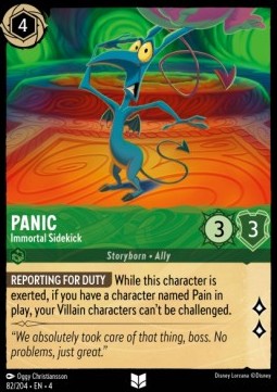 Panic - Immortal Sidekick